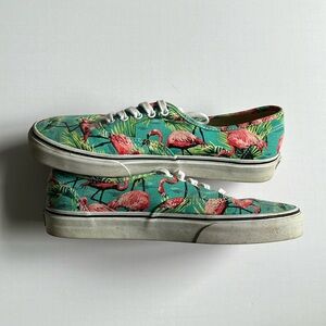 Vans flamingo shoes